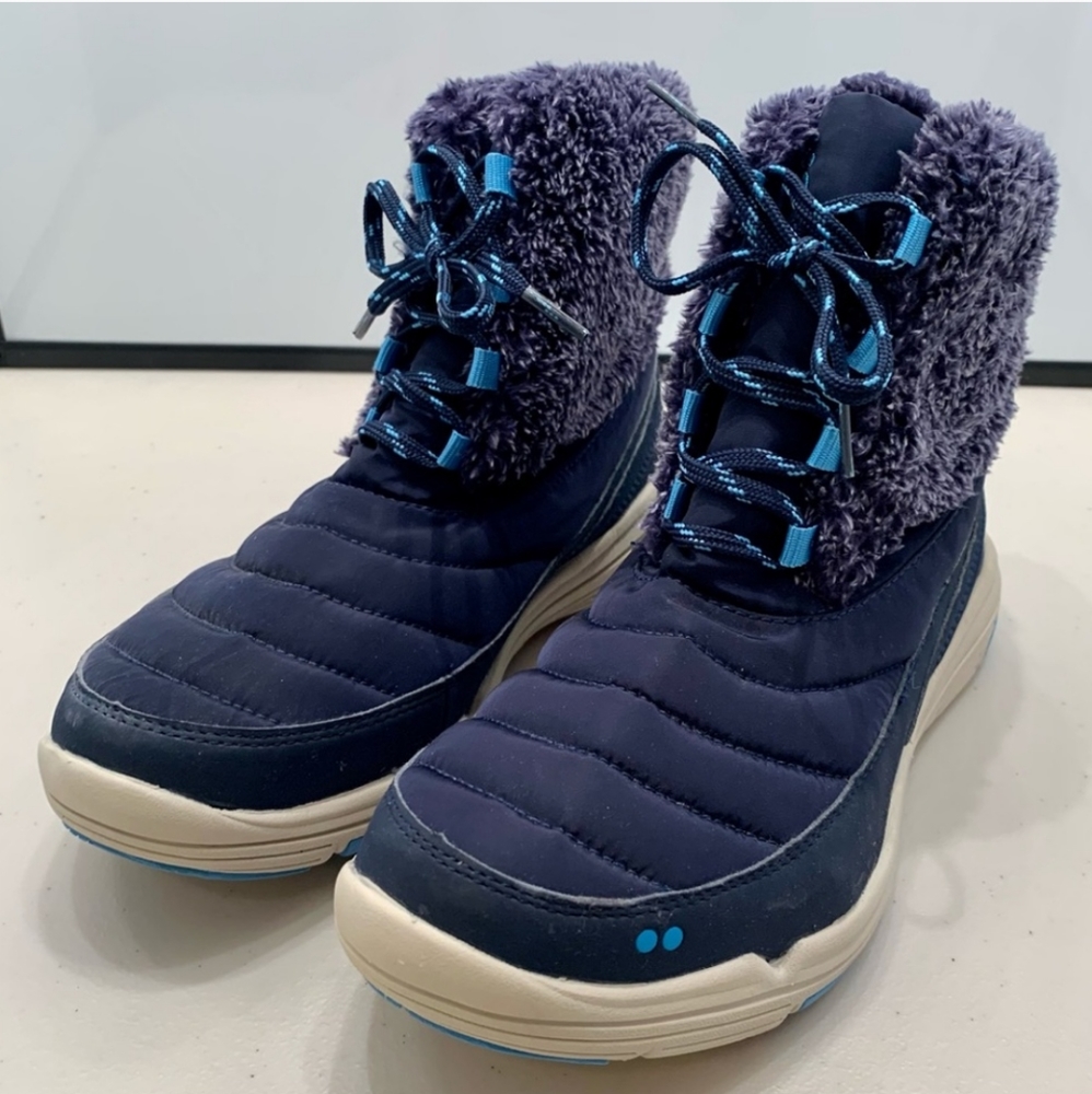 Ryka Womens Addison Faux Fur Winter Boots